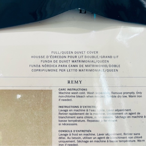 Ralph Lauren NWT Full/Queen Remy Floral 100% Cotton Duvet Cover 92”x96” $355 - Picture 3 of 12